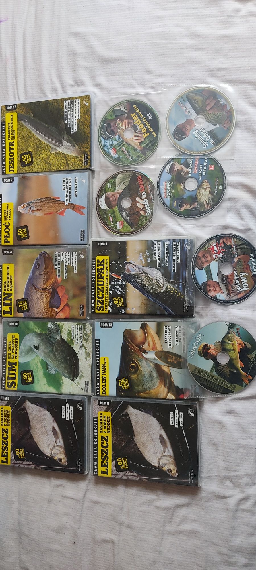 Płyty DVD wedkarskie