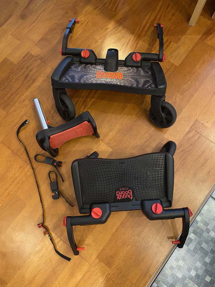 Dostawka mini i max plus siedzenie Lascal Buggyboard