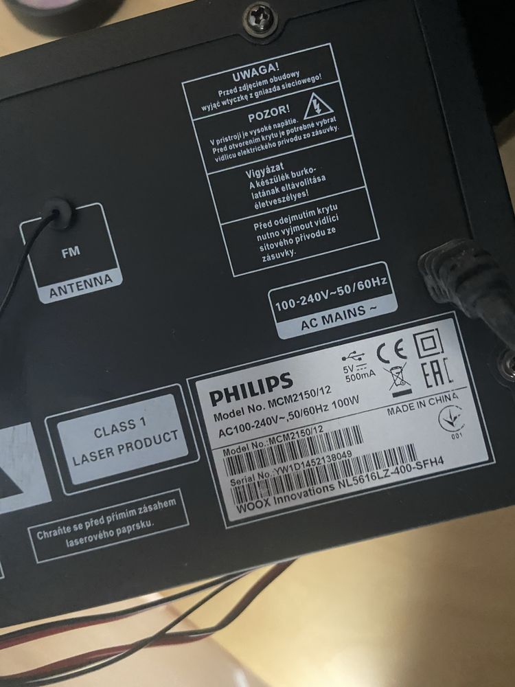 Mikrowieża Philips MCM2150/12