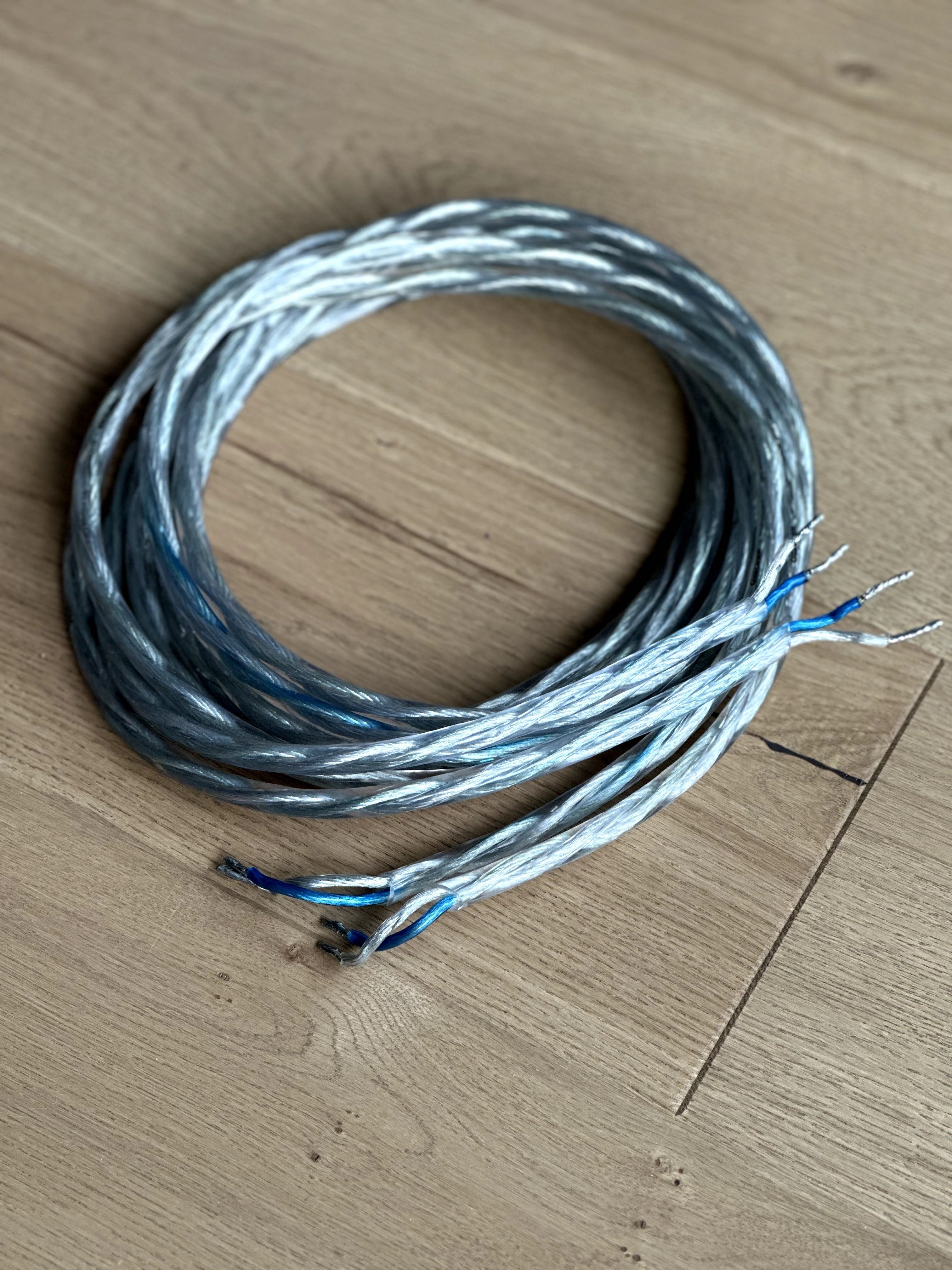 Kable głośnikowe OFC klasy Hi-Fi Carpower by Monacor 2x2,75m + gratis