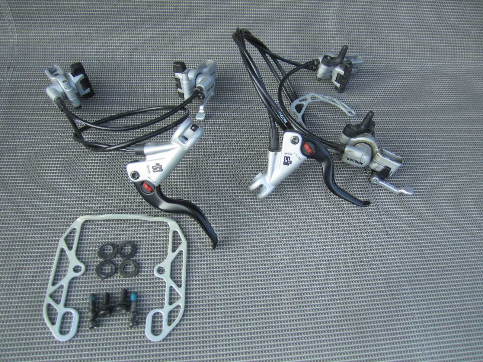 Hamulce szczękowe hydrauliczne Magura HS33 komplet P+T trekking mtb