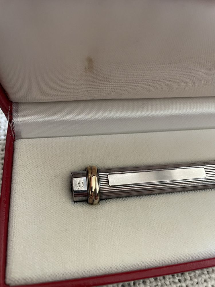 Caneta cartier prata