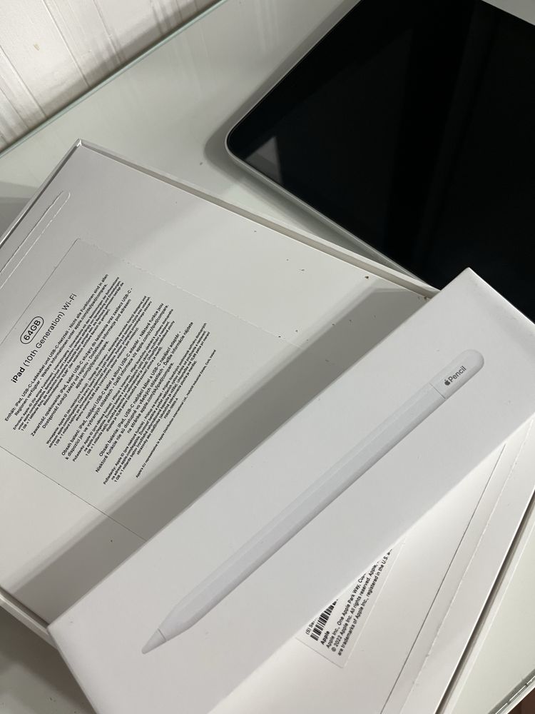 Ipad 10 generacji 2022 64 + rysik Apple + klawiatura gwarancja zestaw