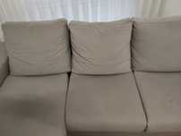 Sofá Chaise Long c/2 puffs