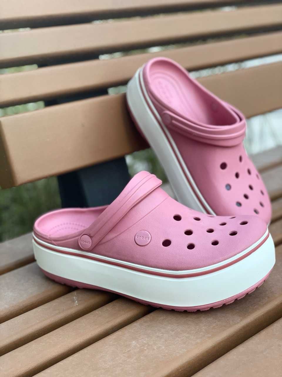 Купить Кроксы Крокс Crocs Crocband Platform Крокбенд Новинка 36-39разм