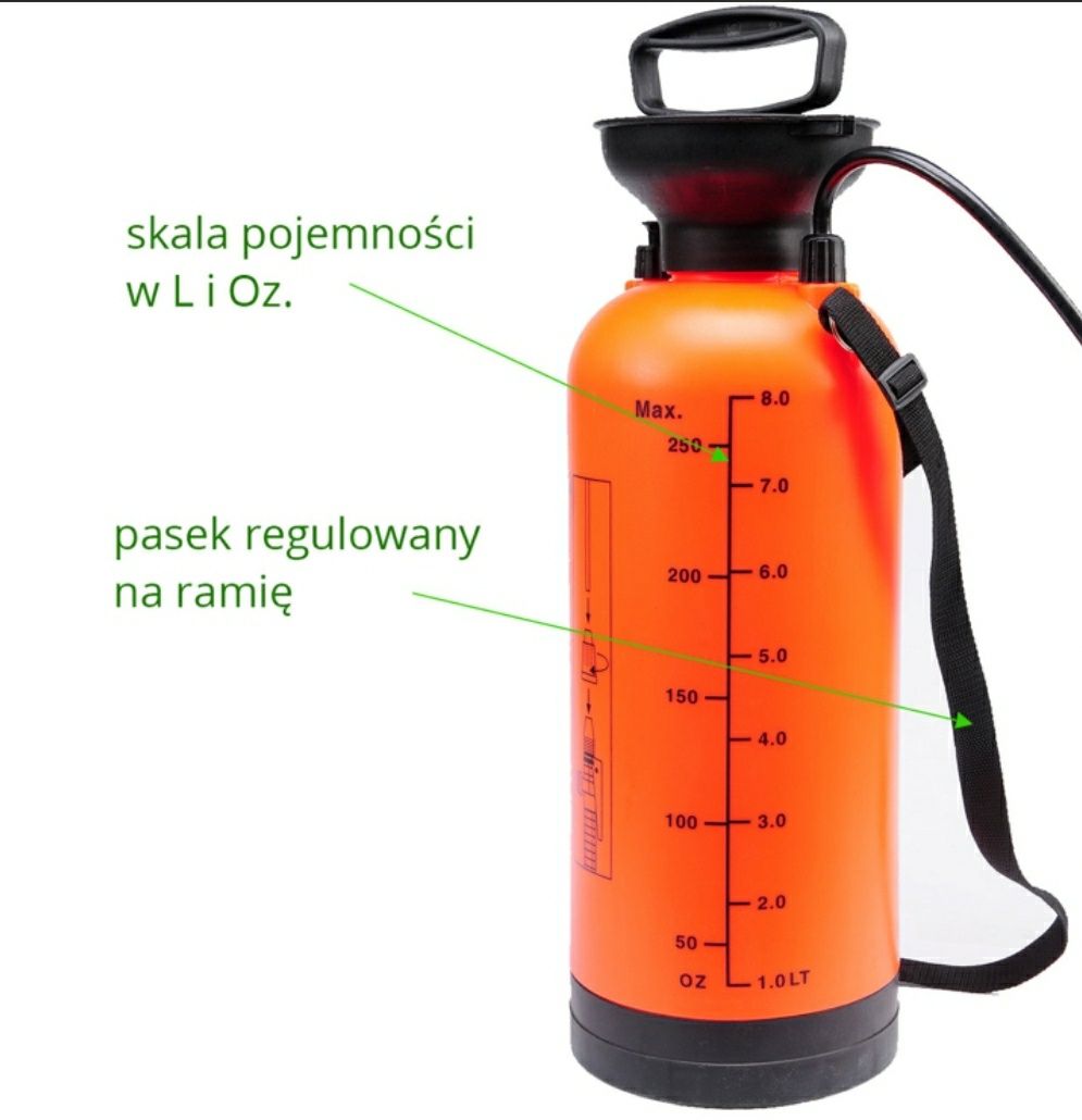 Opryskiwacz ciśnieniowy 8l