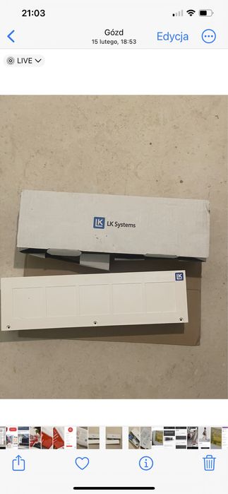 Skrzynka przyłączeniowa LK do podłączenia termostatu pokojowego