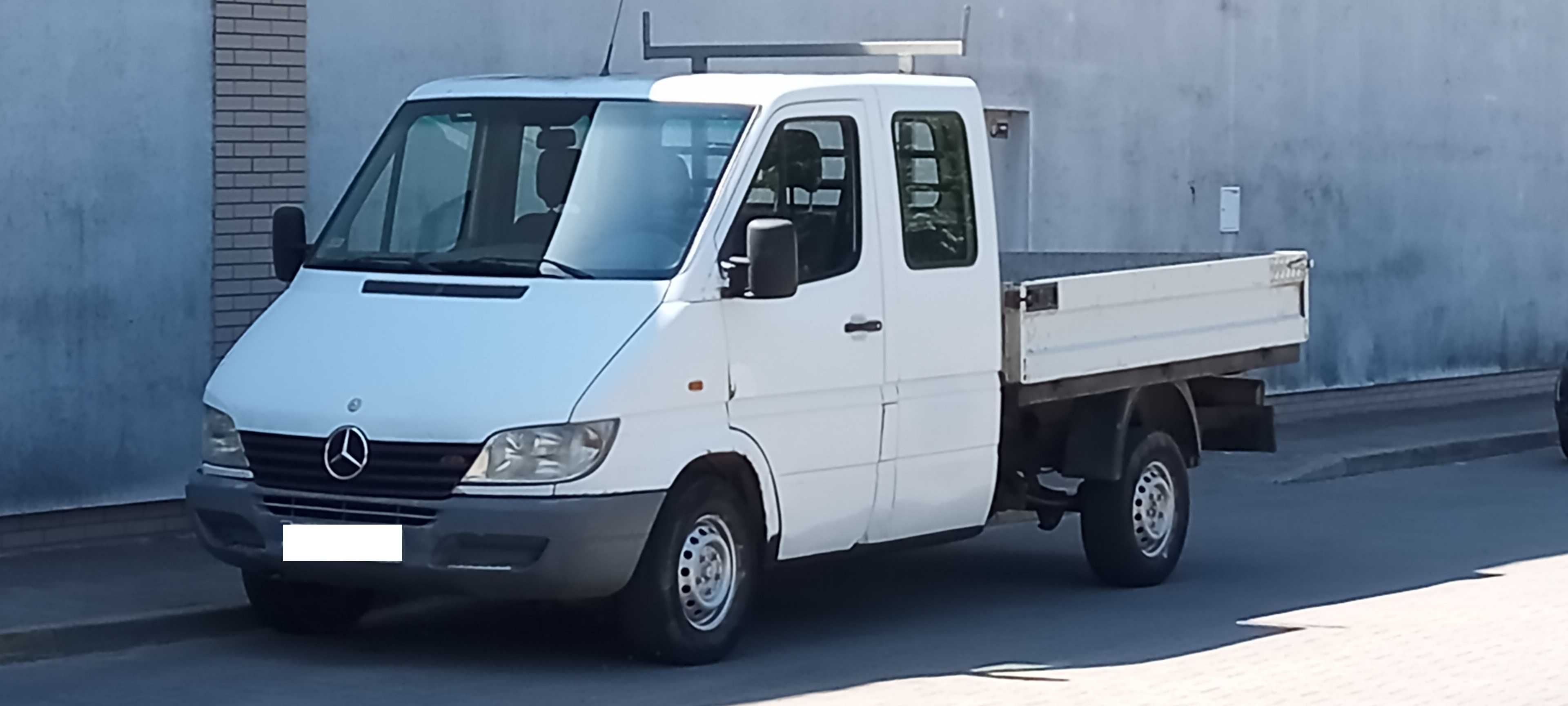 I Właściciel* Mercedes Sprinter II 2.2 CDI 129KM*Brygadowy*Doka*Hak*