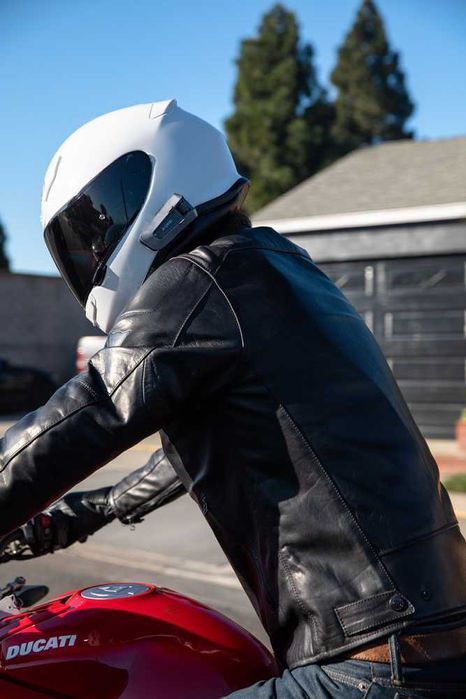 Interkom motocyklowy CARDO Packtalk Edge DUO na dwa kaski. MESH