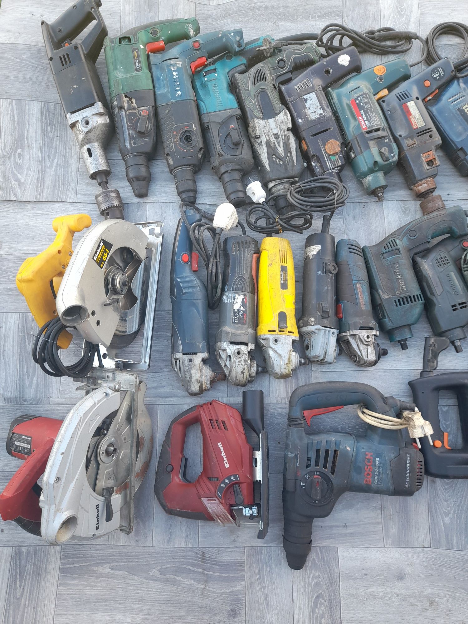 Makita Dewalt Hitachi Milwaukee Bosch Паркетка Болгарка Перфоратор