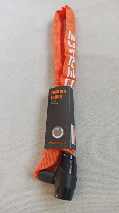 Blokada rowerowa Zabezpieczenie rowerowe stalowe Łańcuch rowerowy