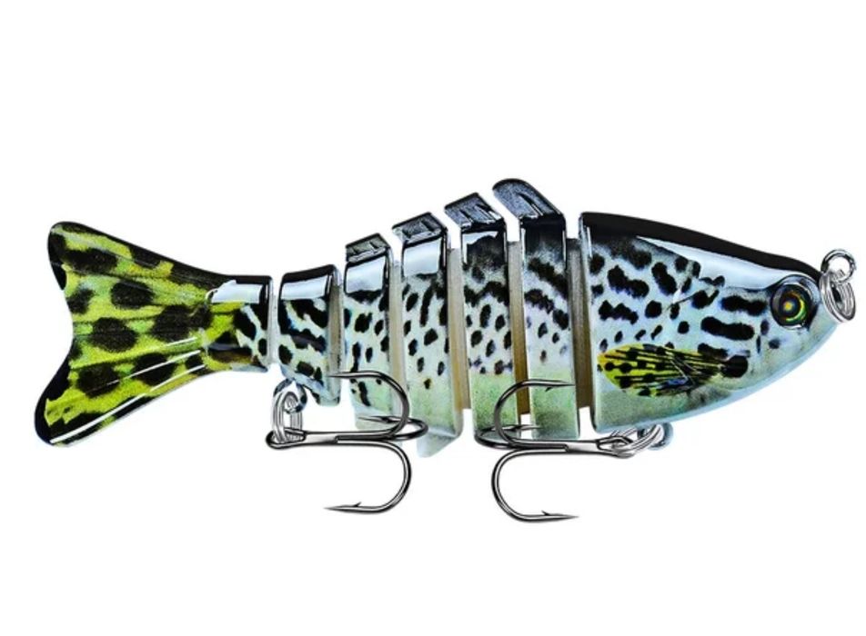 Przynęty Spinning Zestaw 5szt WOBLER Karaś Łamany Szczupak Sandacz