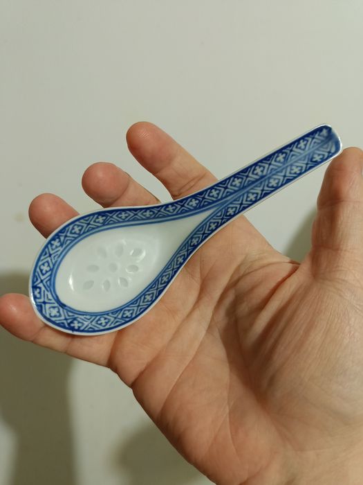 Łyżka z Chińskiej porcelany
