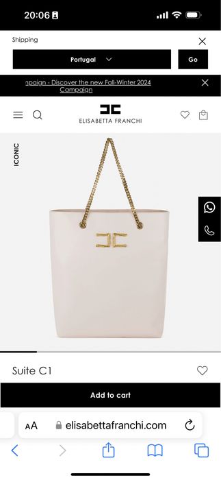 Elisabetta franchi carteira iconic