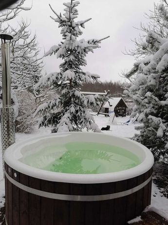 Balia ogrodowa sauna kąpielowa jacuzzi SPA ruska bania beczka hot RATY