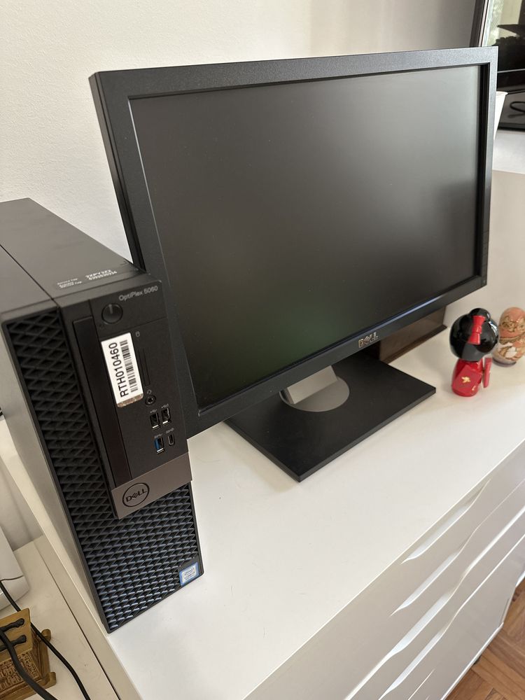 Dell Optiplex 5060 como novo. Intel i7 8Gen, 250GB SSD, 32 RAM DDR4