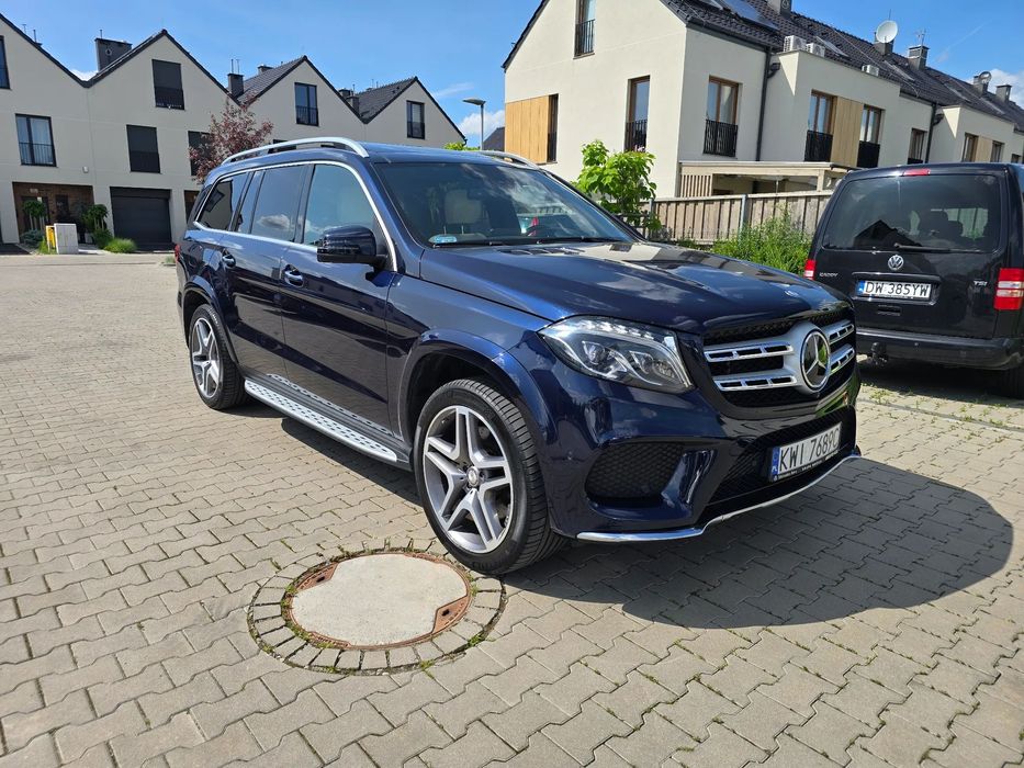 Mercedes-Benz GLS Salon Polska Pakiet AMG Panorama Gwarancja MOBILO Serwisowany w ASO