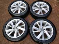 3483. Koła zimowe alufelgi Vw Golf 8 oryginalne 5x112 ET46 205/50/17