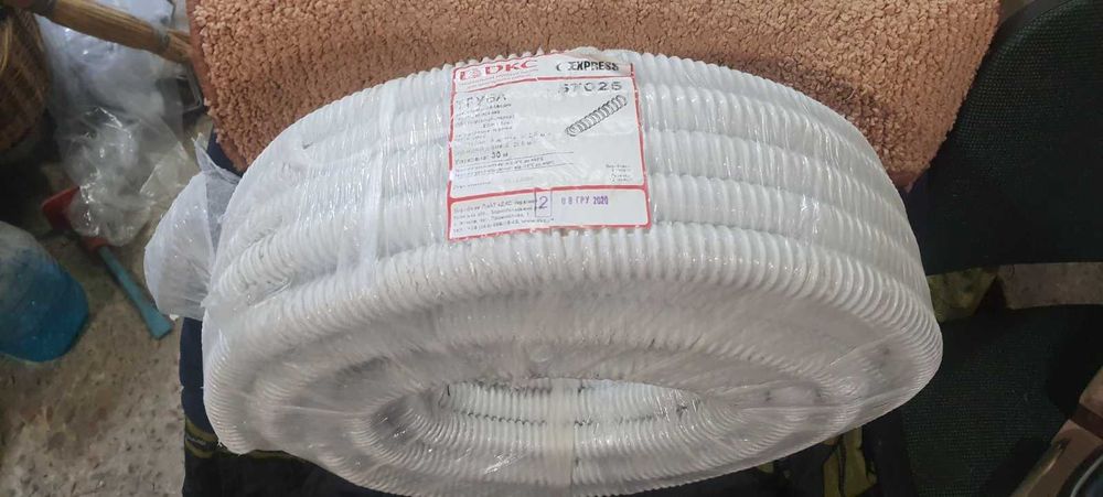 Гофрована труба ДКС (гофра) - різні варіанти (DKC, SOKOL)