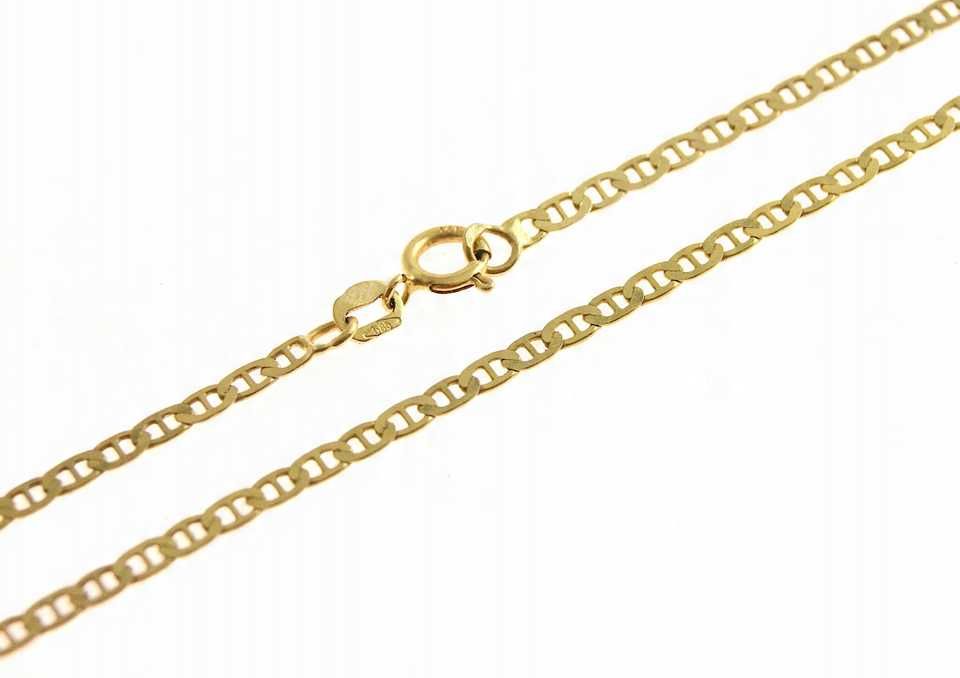 Złoty łańcuszek GUCCI ZŁOTO p.585 45cm KUTY