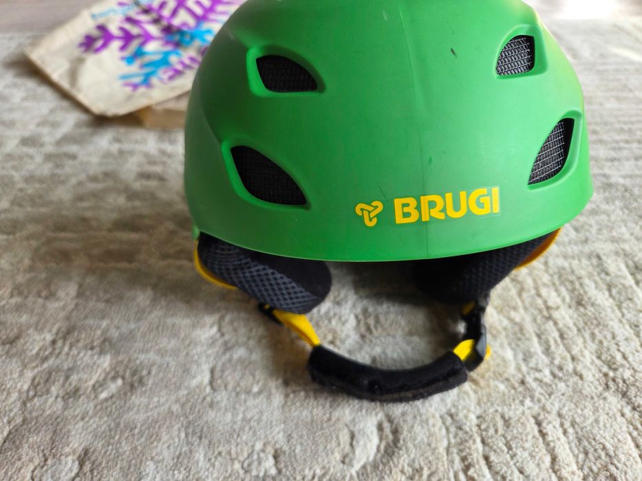 Brugi kask narciarski/snowbordowy r. S 53-55 dziecięcy