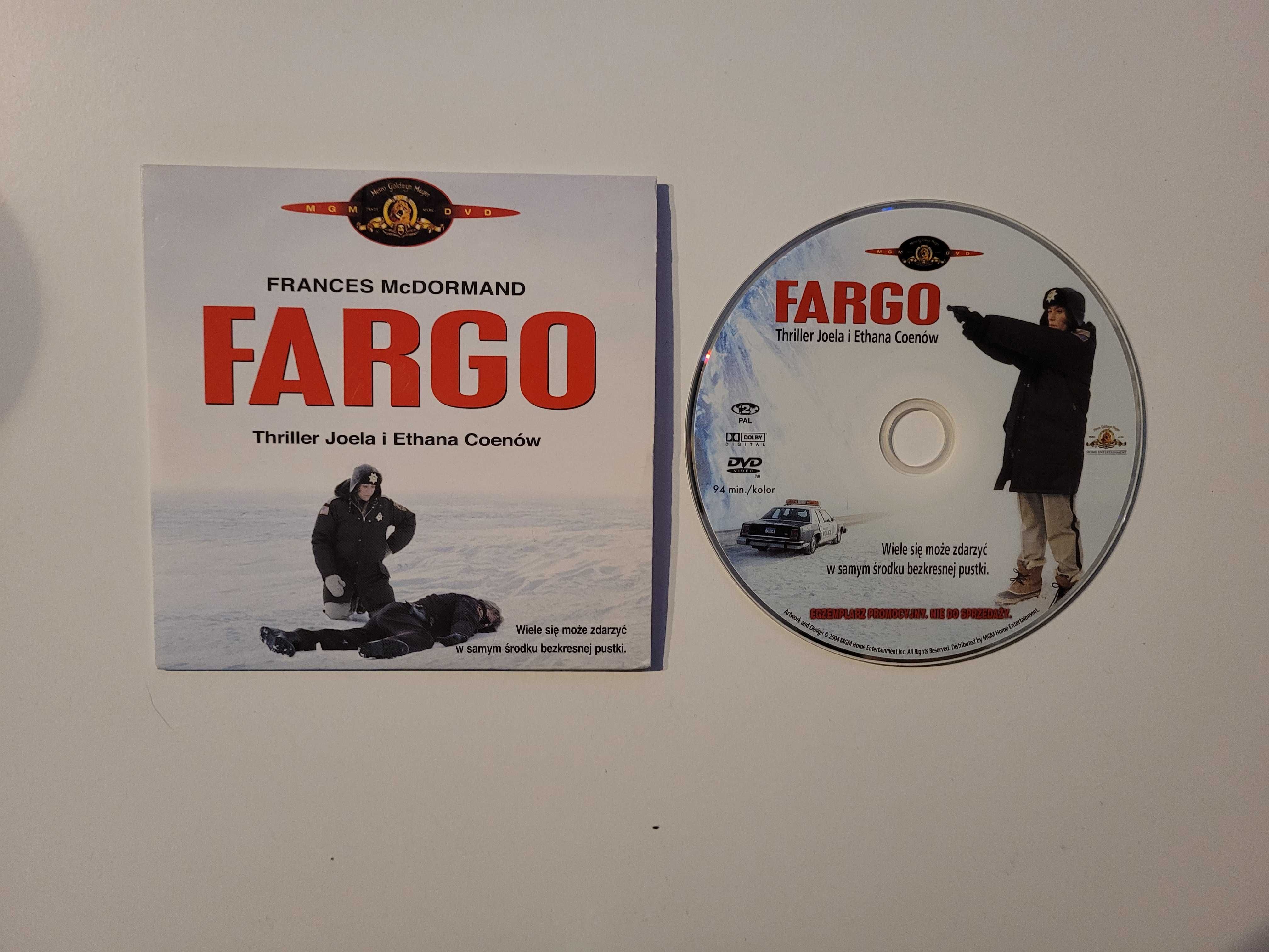 Film DVD Fargo Płyta DVD