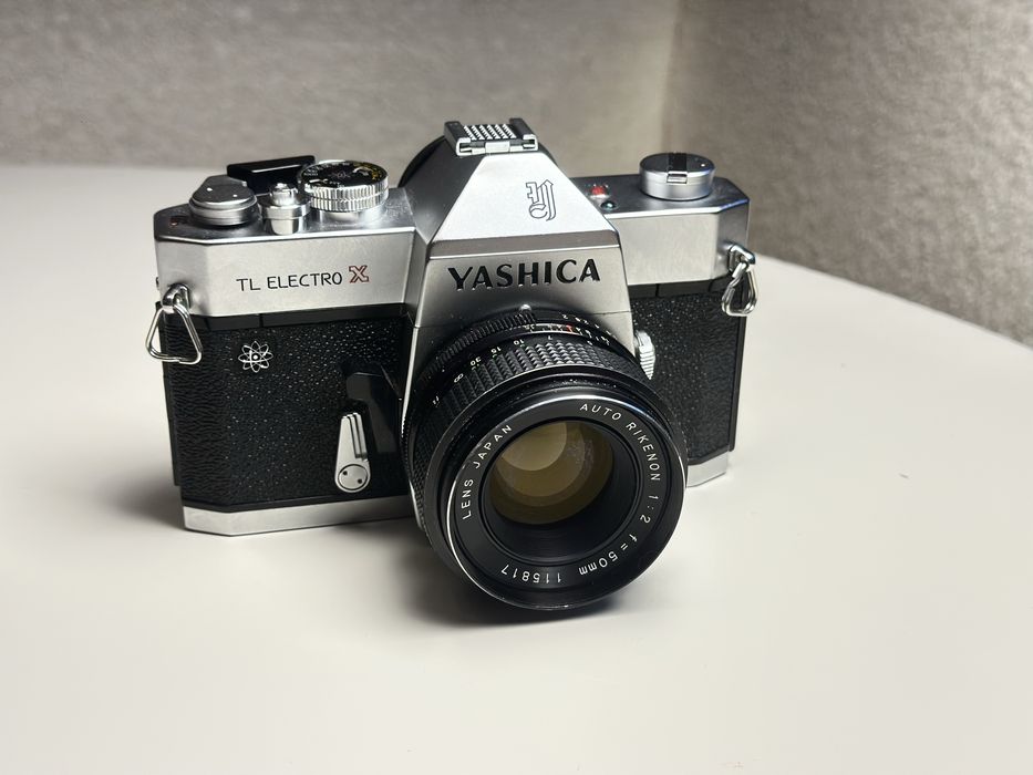 Yashica TL Electro X 50mm f2 aparat analogowy tradycyjny