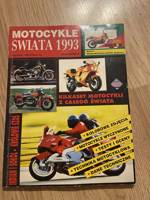 Motocykle świata magazyn 1993 unikat okazja