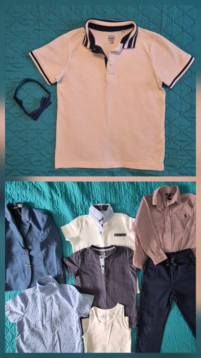 Ubranka dla chłopca 110, 116