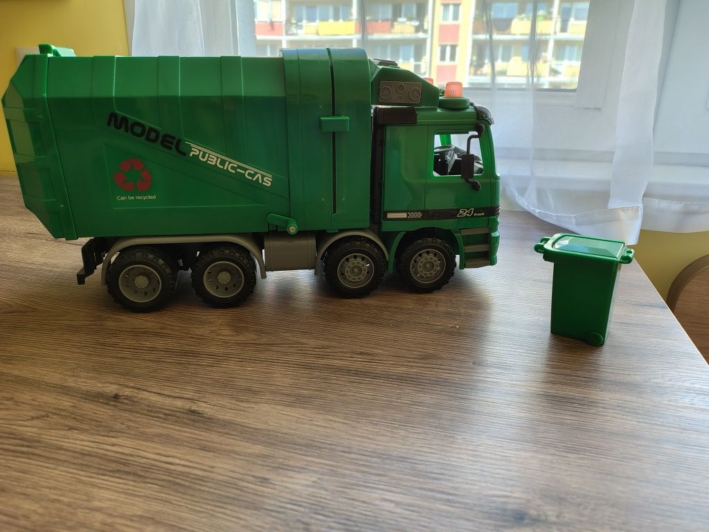 Zestaw 3 pojazdów budowlanych Wader + gratis