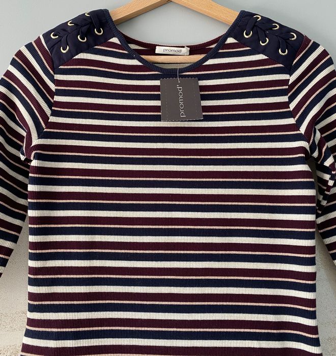 Nowa bluzka w paski Promod (XS/S)