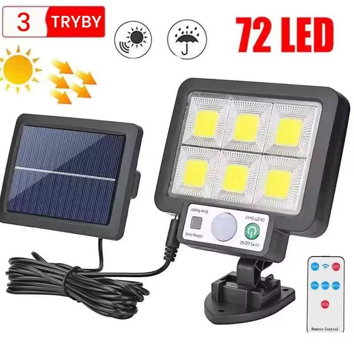 Zewnętrzne Lampy Solarne LED | Lampy Ogrodowe | Lampy Ścienne |