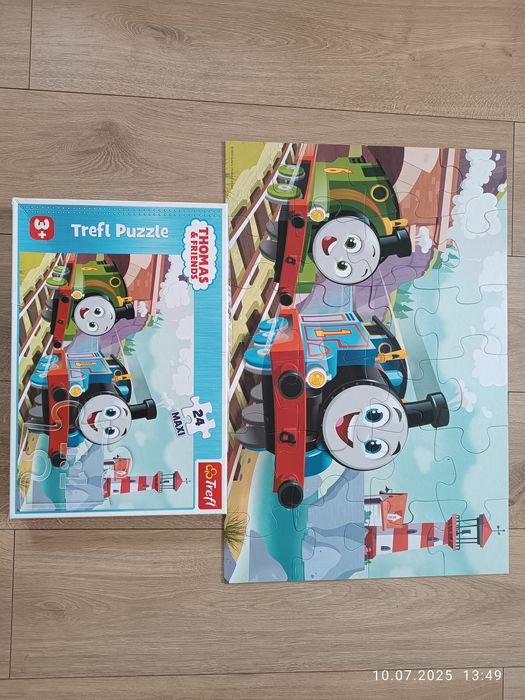 Puzzle 24 maxi 3+ Tomek i przyjaciele, Trefliki