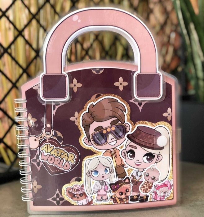 Labubu Альбом на Липучках. Токар Бока Набір 2 шт