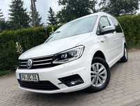 Volkswagen Caddy 2.0 TDI CR Highline DSG Navi Full Led Sam Parkuje 7 Osób Serwis Webast