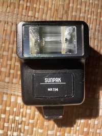 Lampa błyskowa vintage Sunpak mx 114.