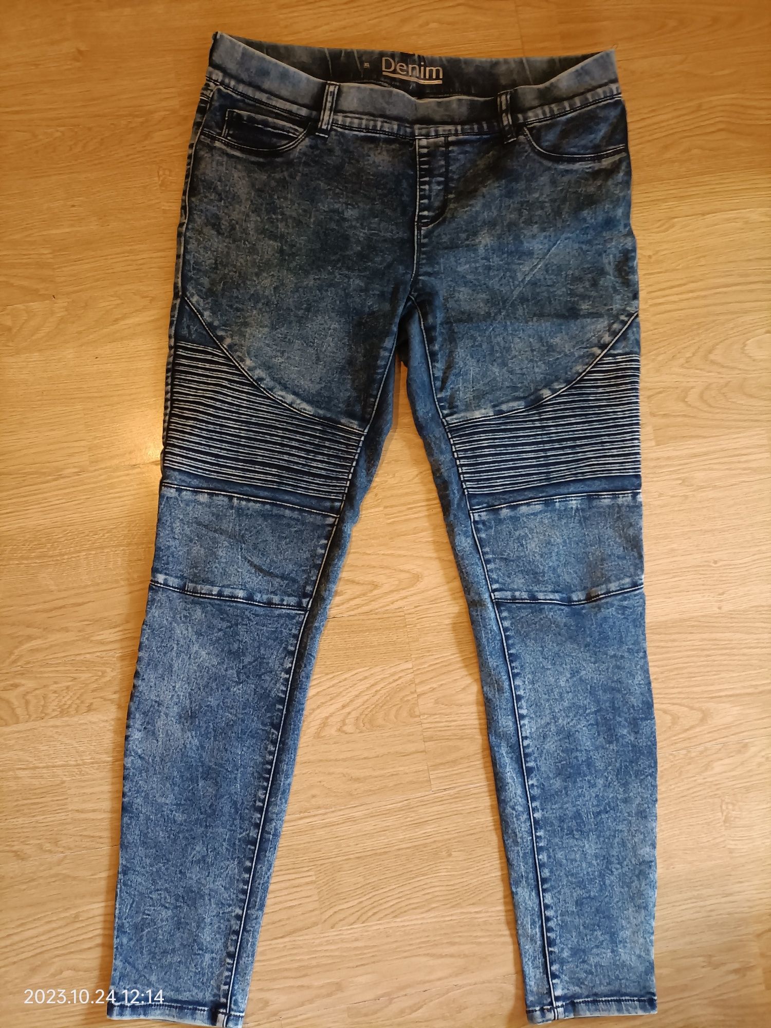 Spodnie jeansy 46