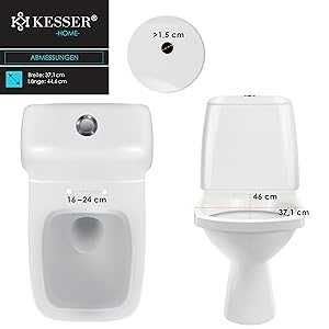 Deska sedesowa wolnoopadająca funkcja Quick Release i Softclose NOWA