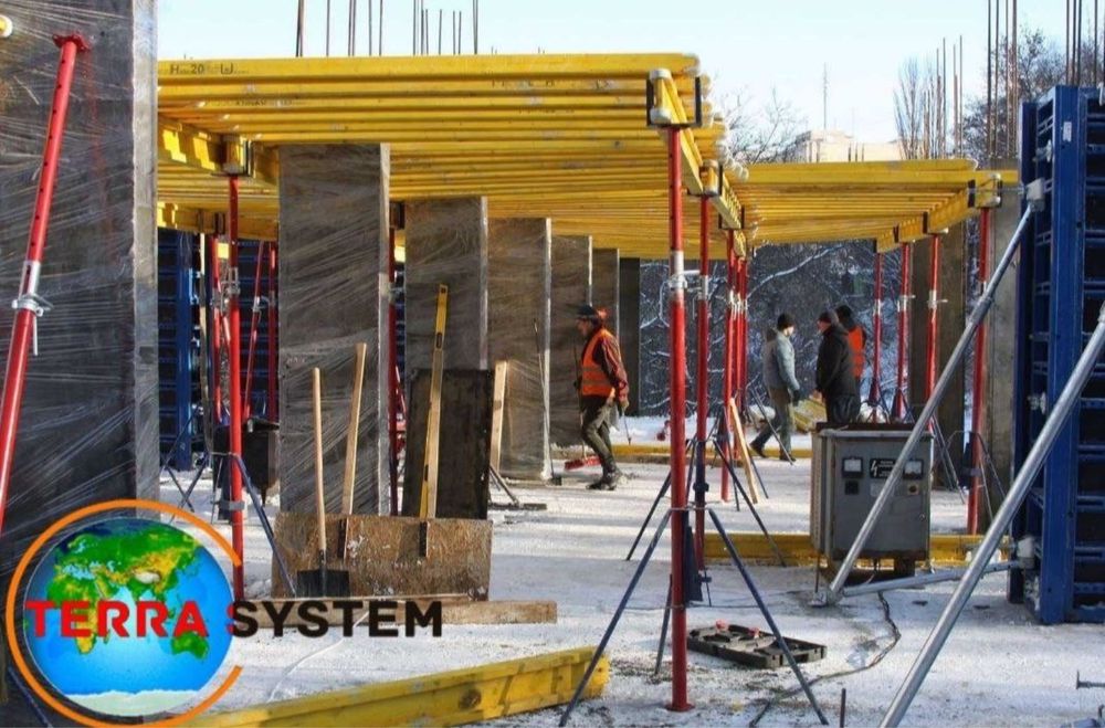 Оренда опалубки, вертикальна опалубка,опалубка для фудаментів