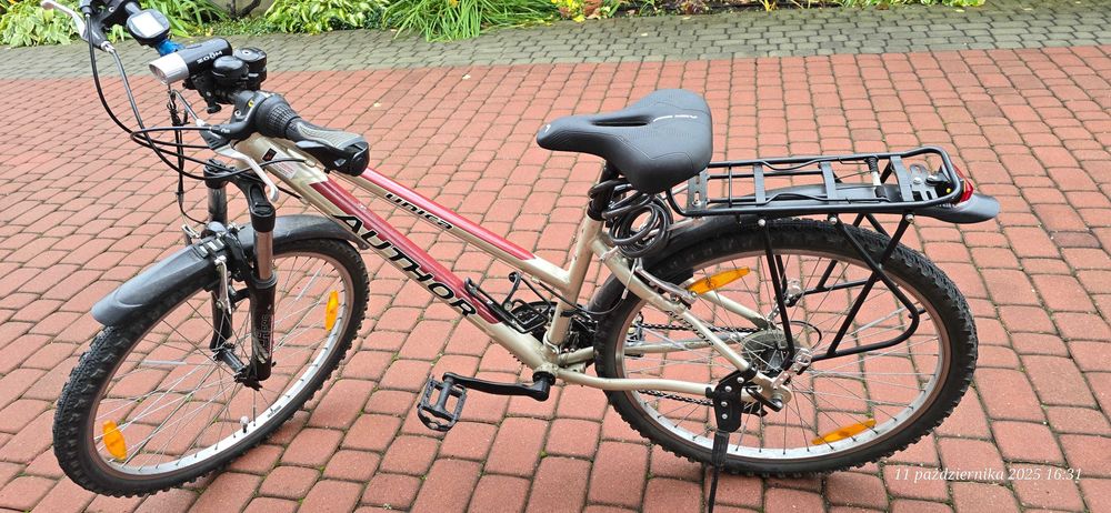 Rower MTB Author Unica 16rama s oznakowany stan dobry