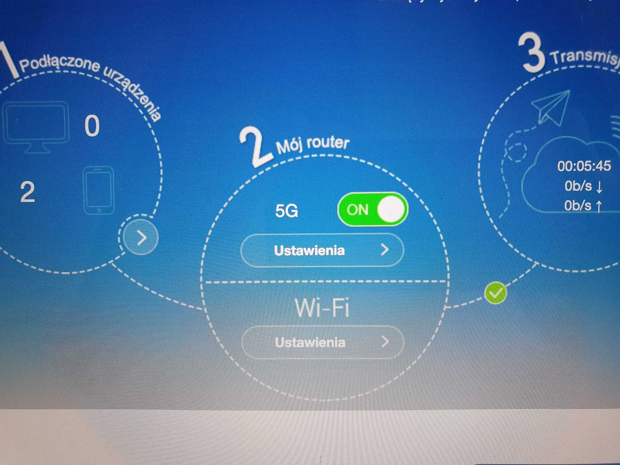 ZTE 801 Router 5G/4G. Szybki z obslugą pasm zagranicznych. Warszawa