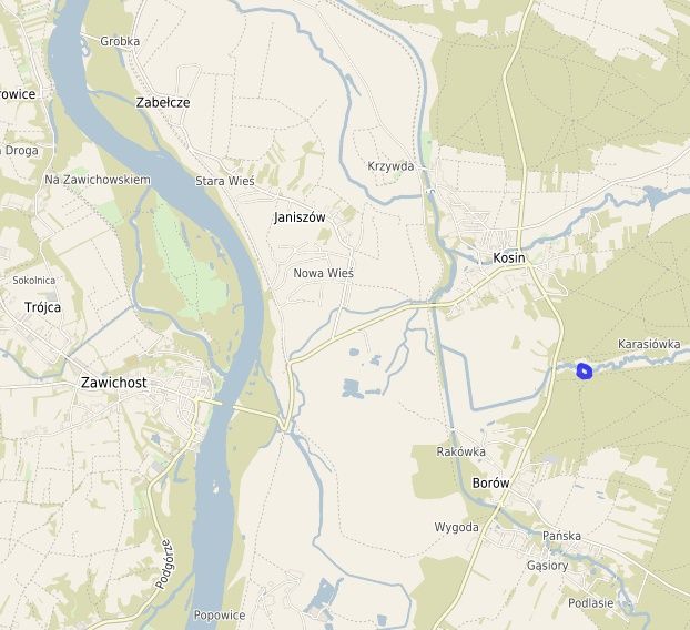 Sprzedam działkę w miejscowości Borów gm. Annopol