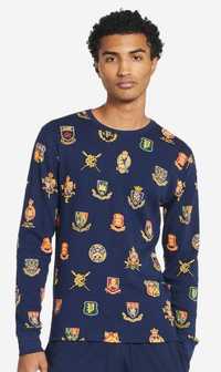 Лонгслив Polo Ralph Lauren Collegiate Print Thermal Crew Оригінал