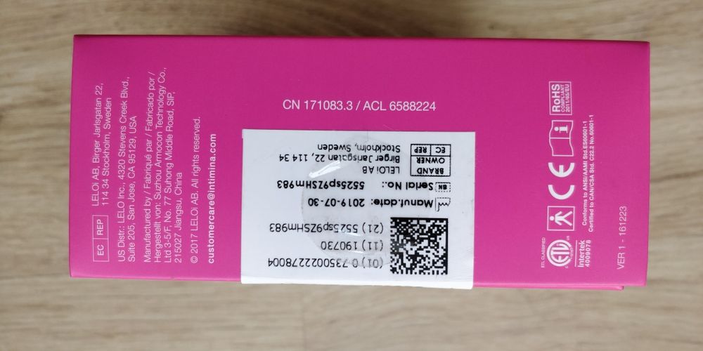 Kegel Smart pavimento pélvico intimina