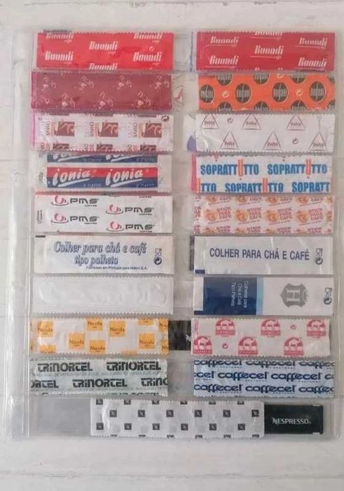 Coleção Palhetas Paus de Café Coffee Sticks Set