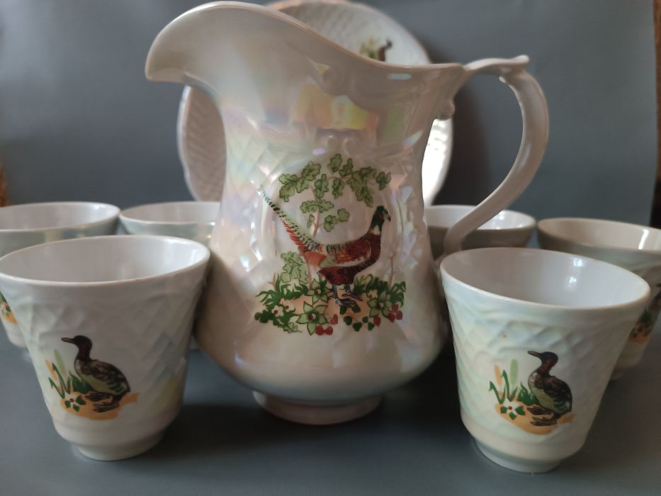 Фарфоровий набір для напоїв "Полювання"