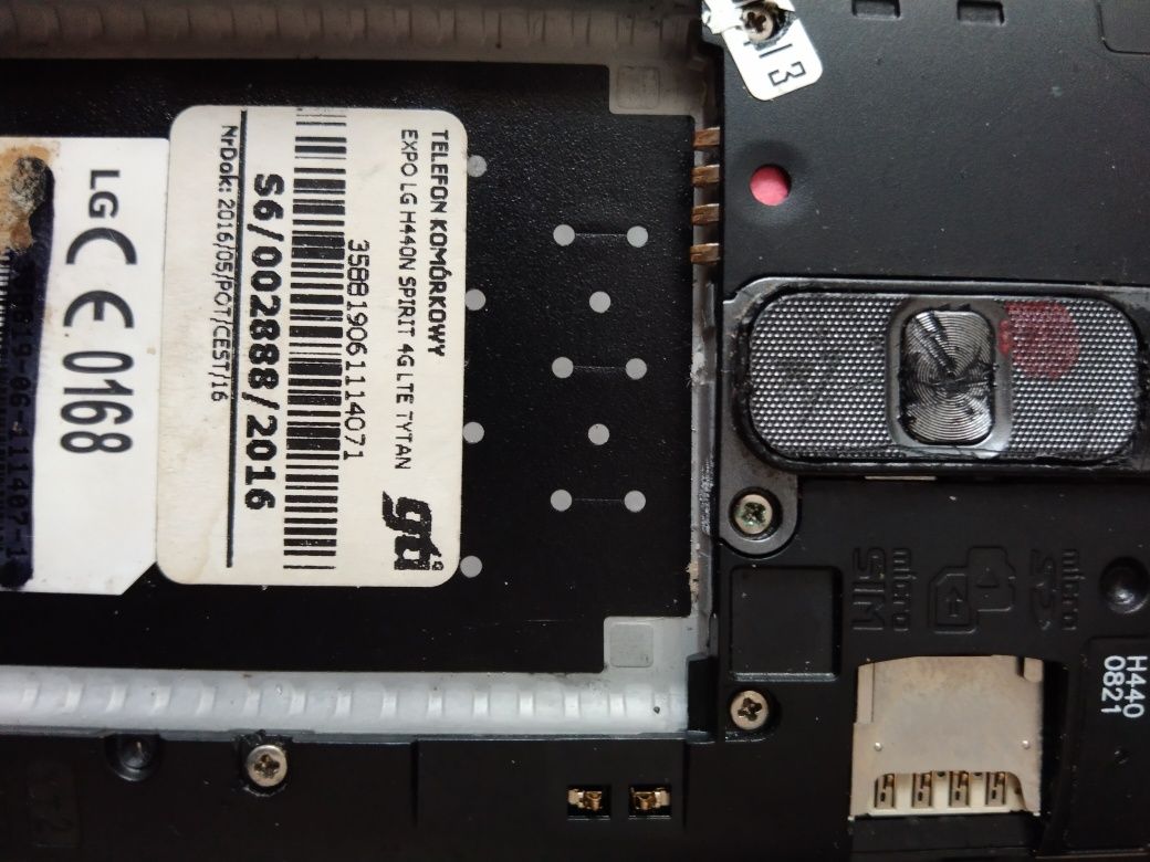 LG spirit 4g LTE uszkodzony
