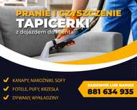 Pranie tapicerki materiałowej: narożniki, sofy, fotele, DOJAZD GRATIS!