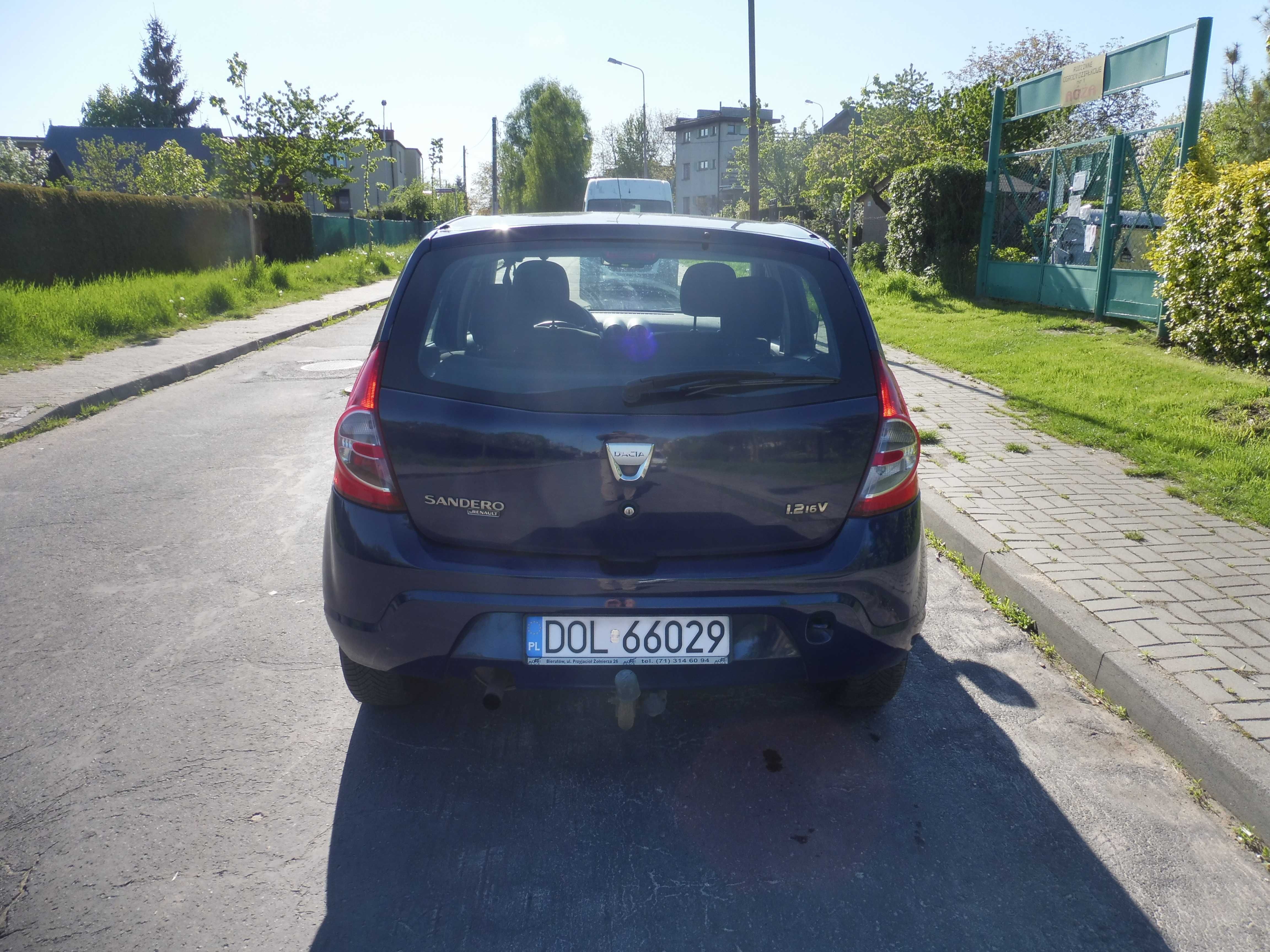 Dacia Sandero z klimatyzacja sprawna oplaty 04 2026 r