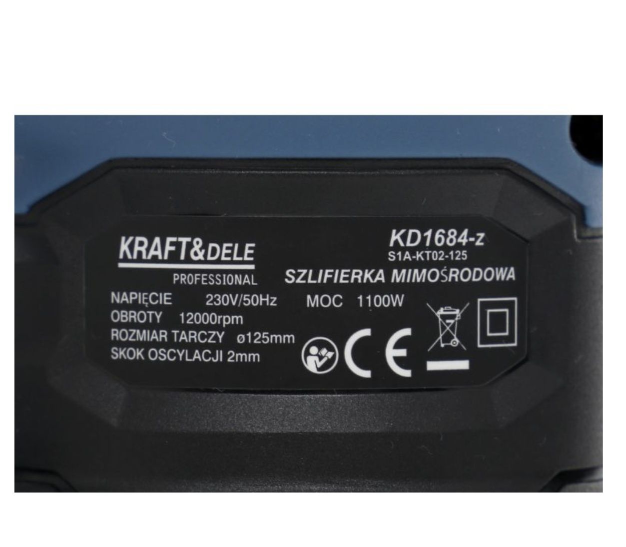 Szlifierka mimośrodowa 1100W